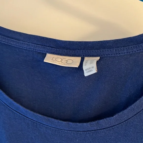 Elegant Blue Women's Dress - Picture 2 of 12